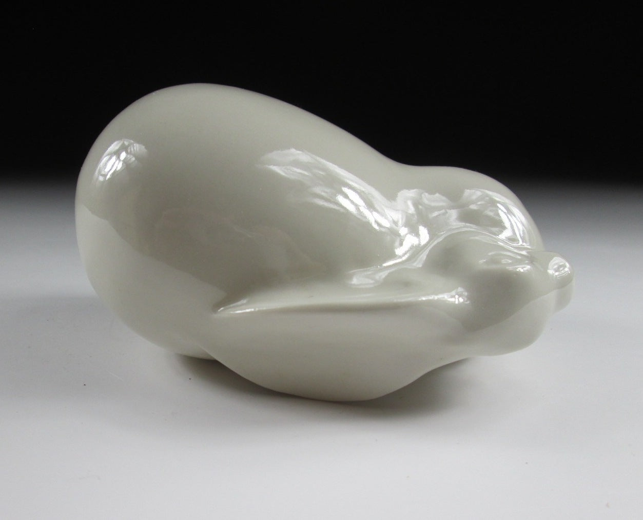 Morino Kako Rabbit Okimono