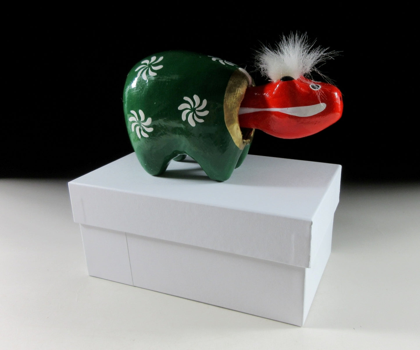 Papier-mâché Shishimai Akabeko #2