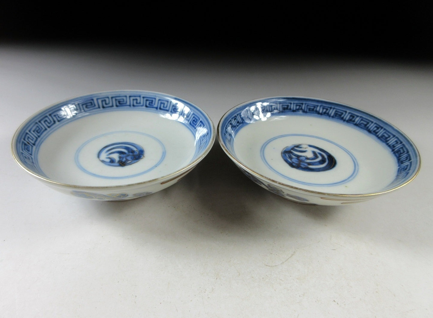 Antique Imari Lidded Bowls