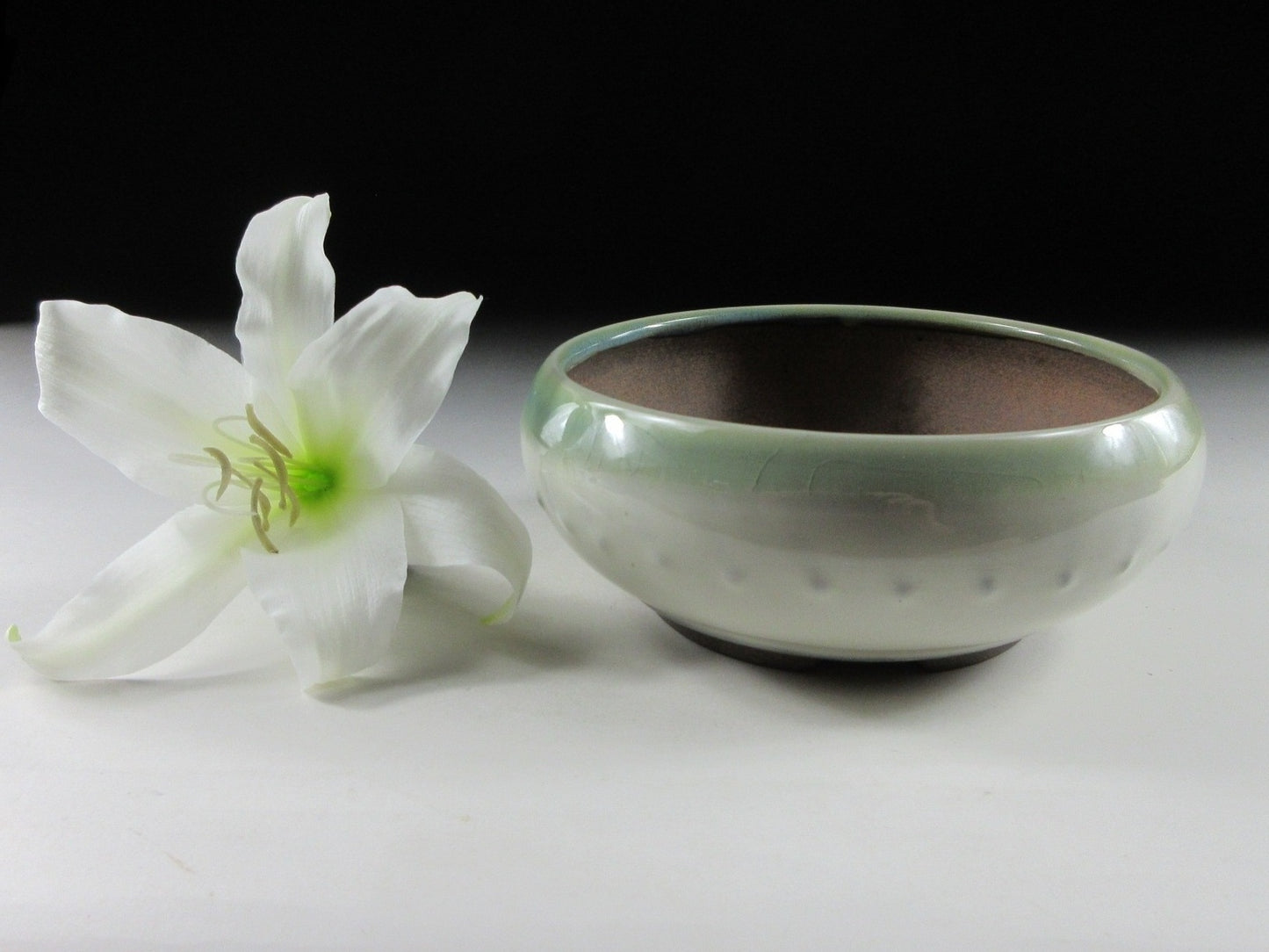 Small Round Bonsai Pot