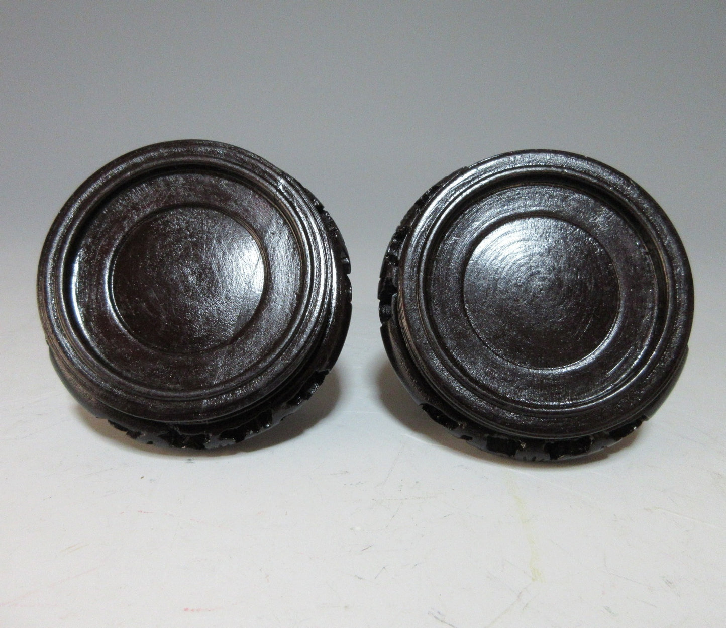 Pair of Chinese Lacquer Vases