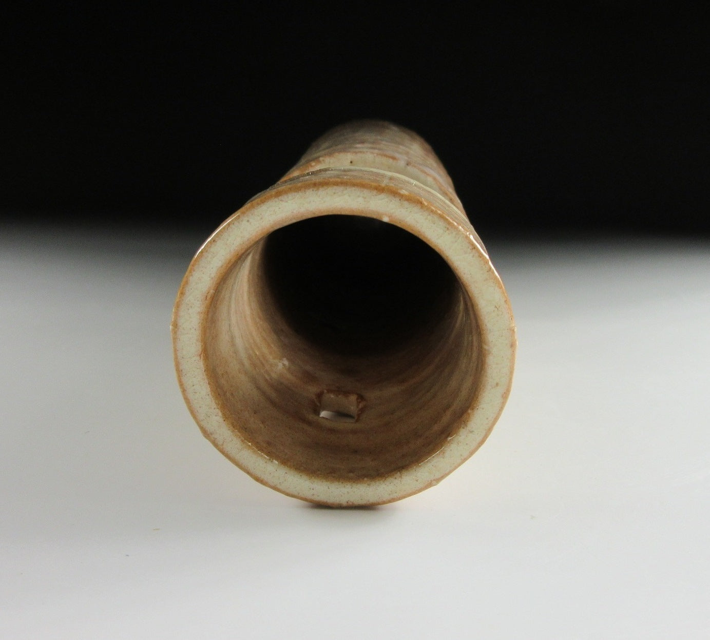 RESERVED - Hamanaka Gesson Hagi-ware Hanging Vase