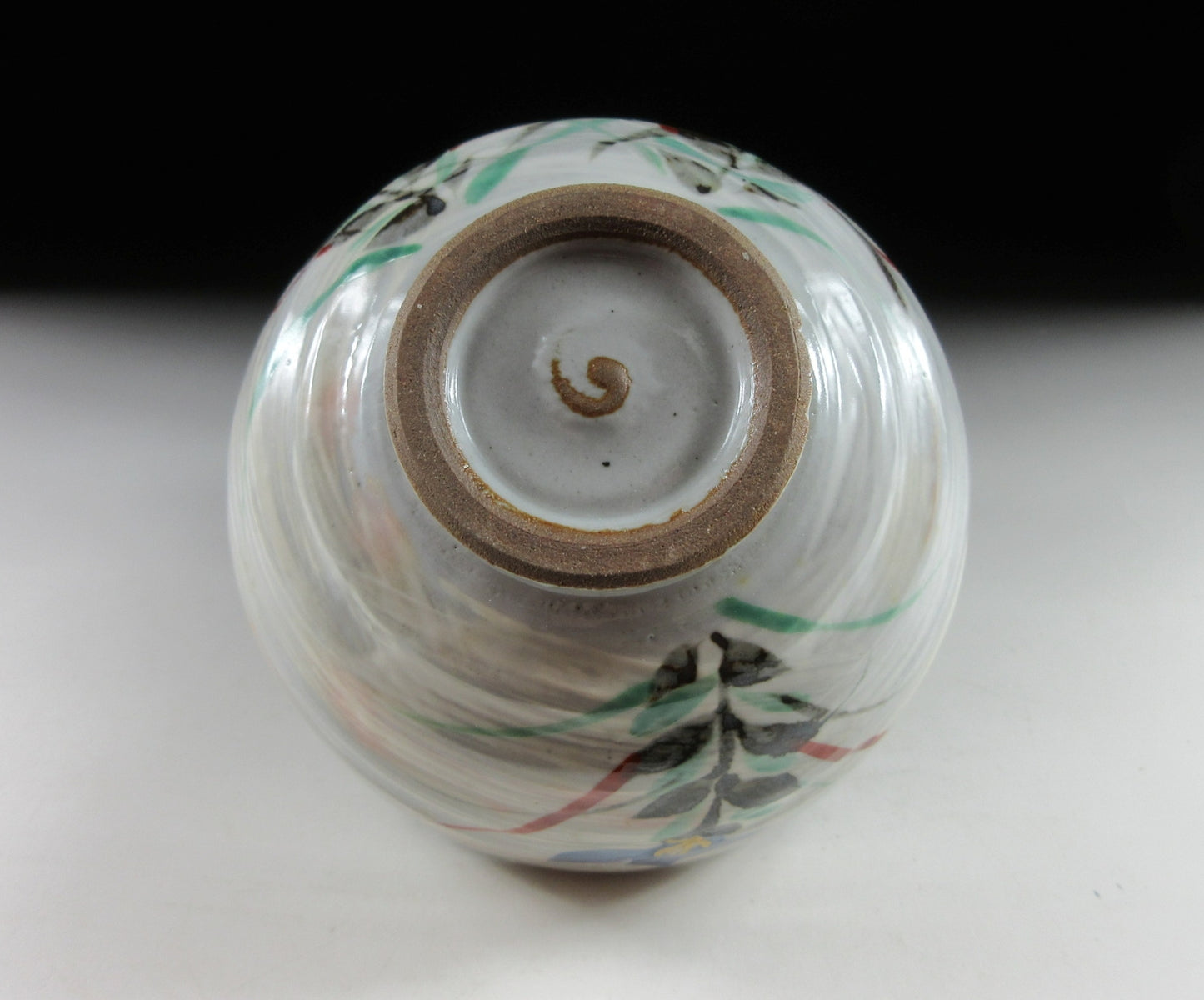 Kiyomizu-ware Bellflower Chawan