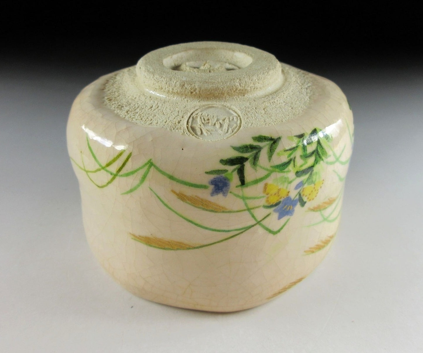 Ito Keiraku Seven Flowers of Autumn Chawan