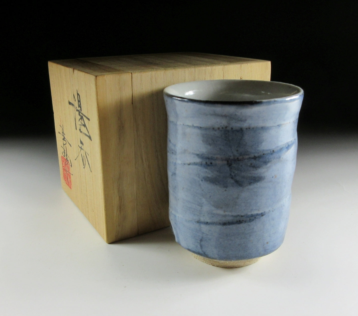 Sakai Hoju Kasama-ware Yunomi Tea Cup