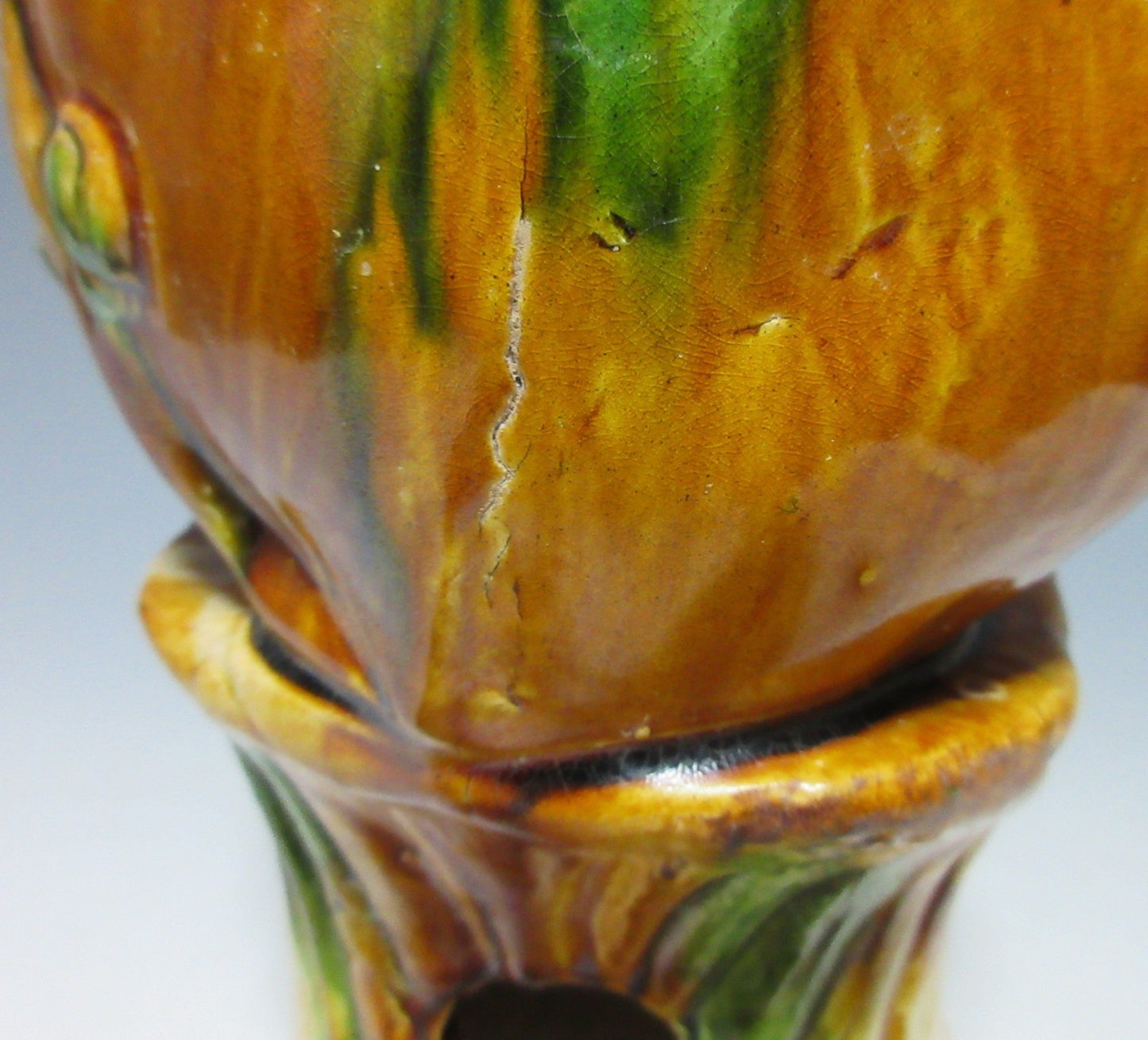 Chinese Tang Sancai Glaze Lion Ornament