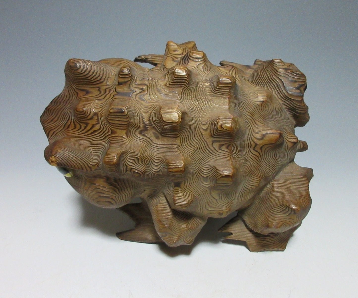 Cedar Tree Toad Okimono