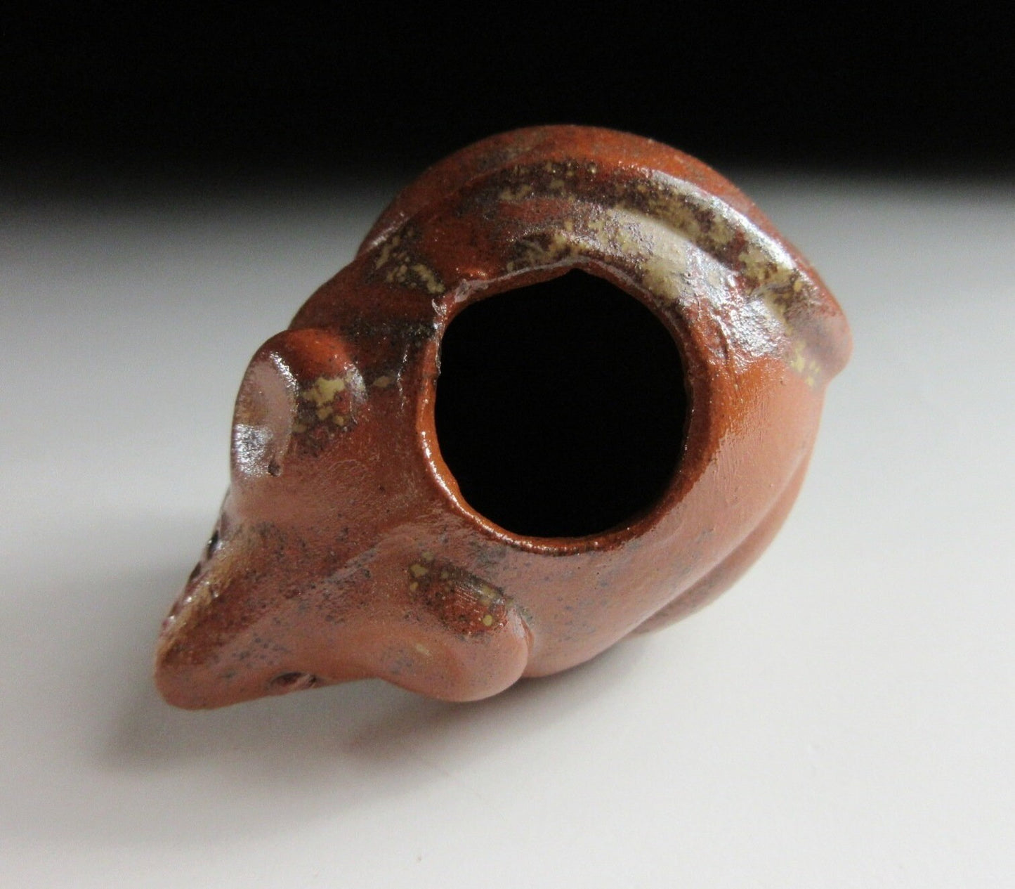 Bizen Year of the Rat Toothpick Holder