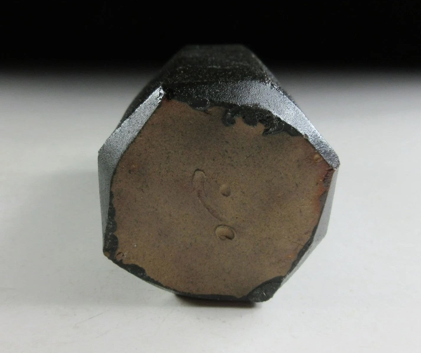 Sakakibara Keishi Black Bizen Guinomi