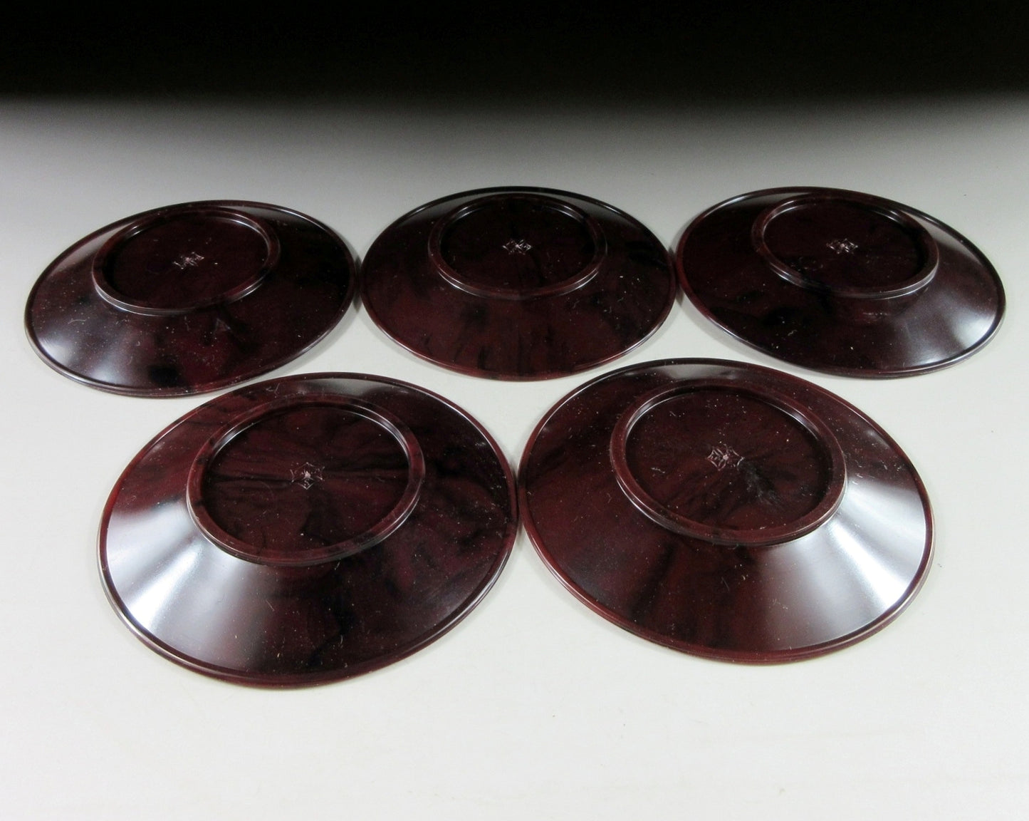 Set of Five Iced Tea Glasses