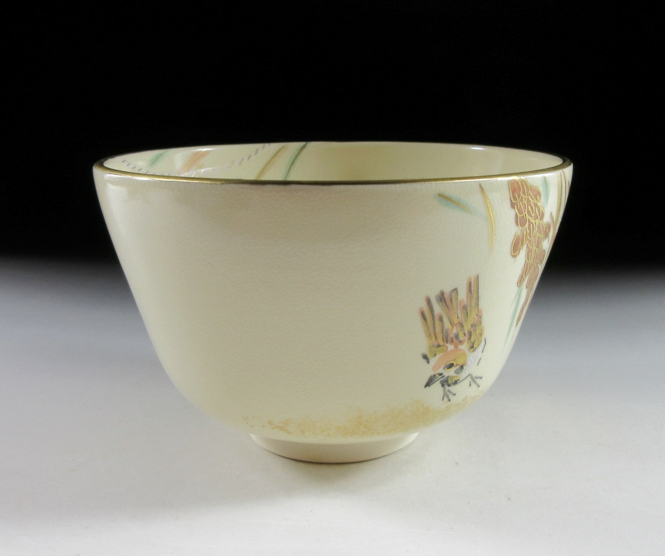 Hashimoto Eiho II Sparrow Chawan