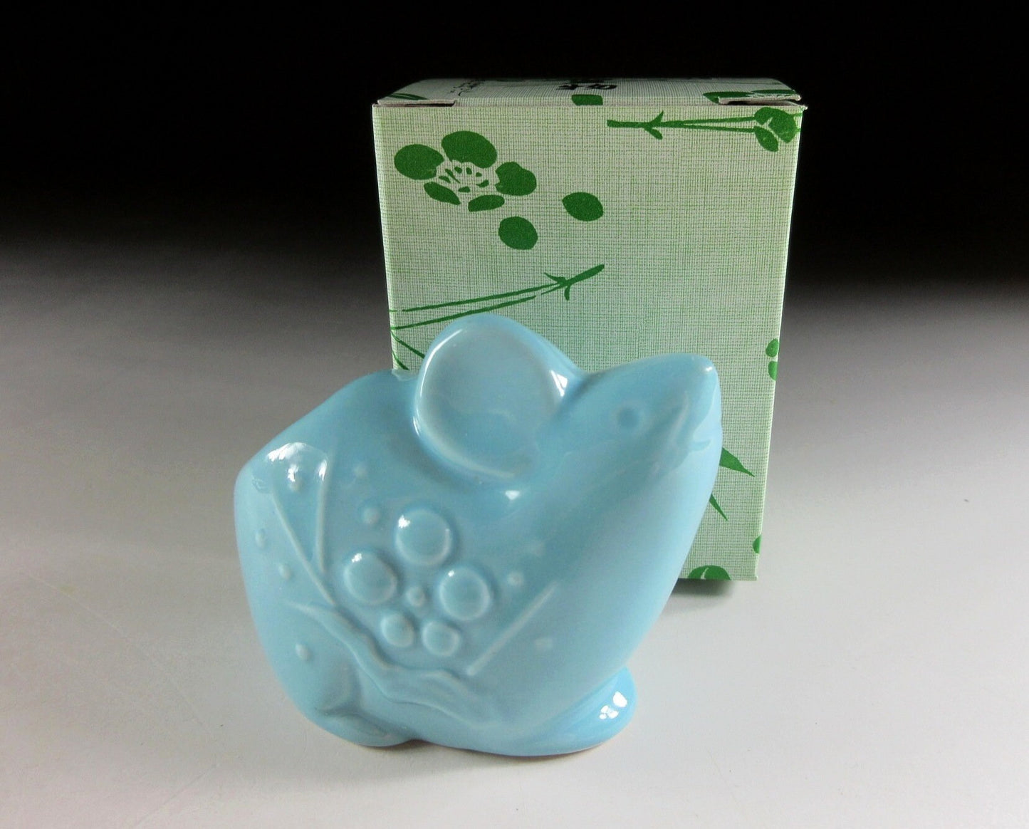 Blue Celadon Year of the Rat Toothpick Holder