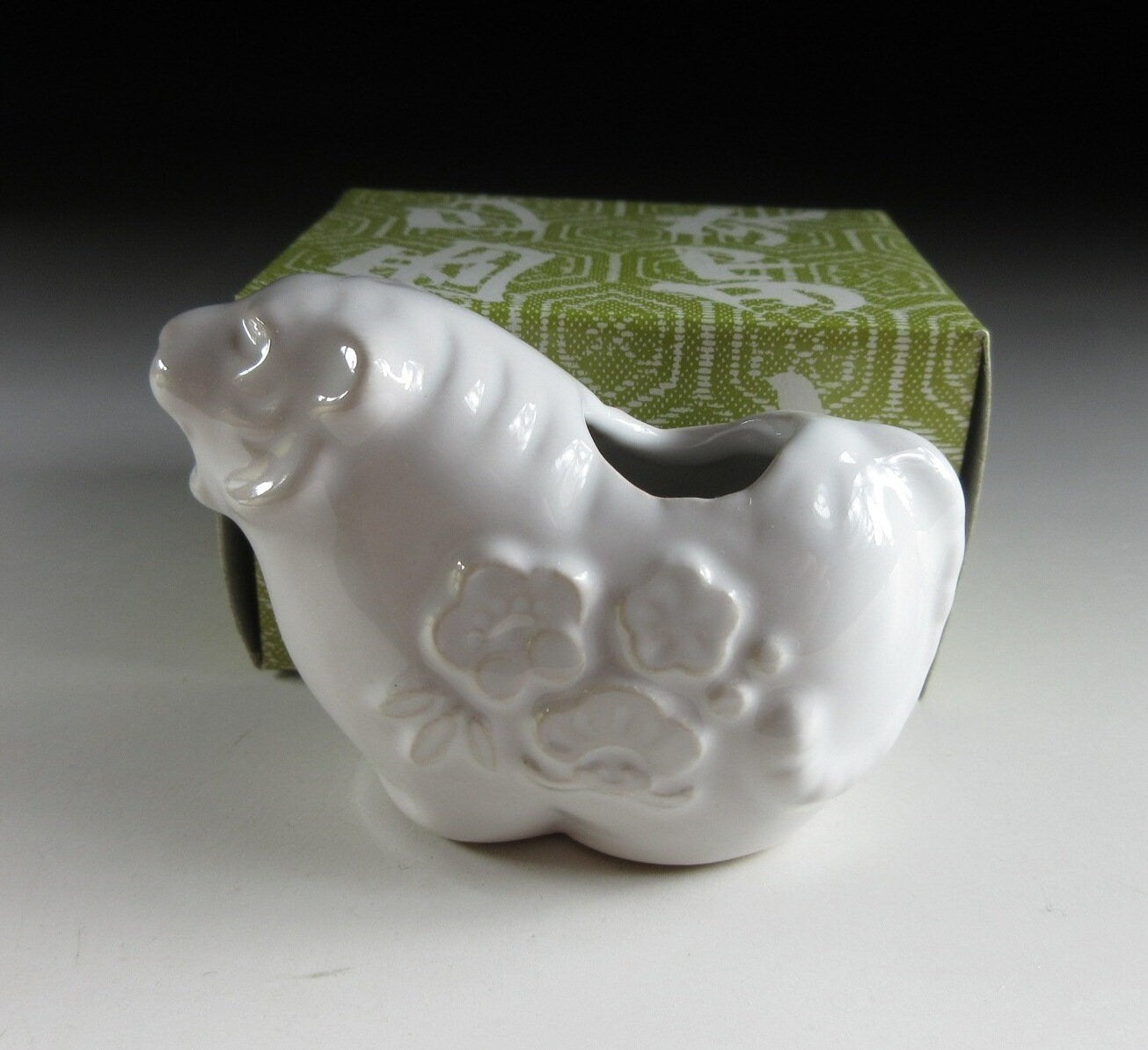 Hakuji Glaze Year of the Tiger Toothpick Holder