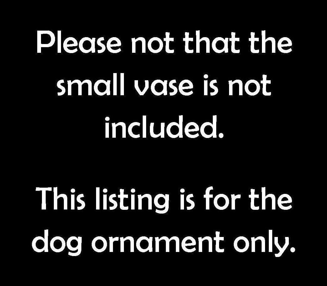 SMALL Kasama-ware Dog Ornament
