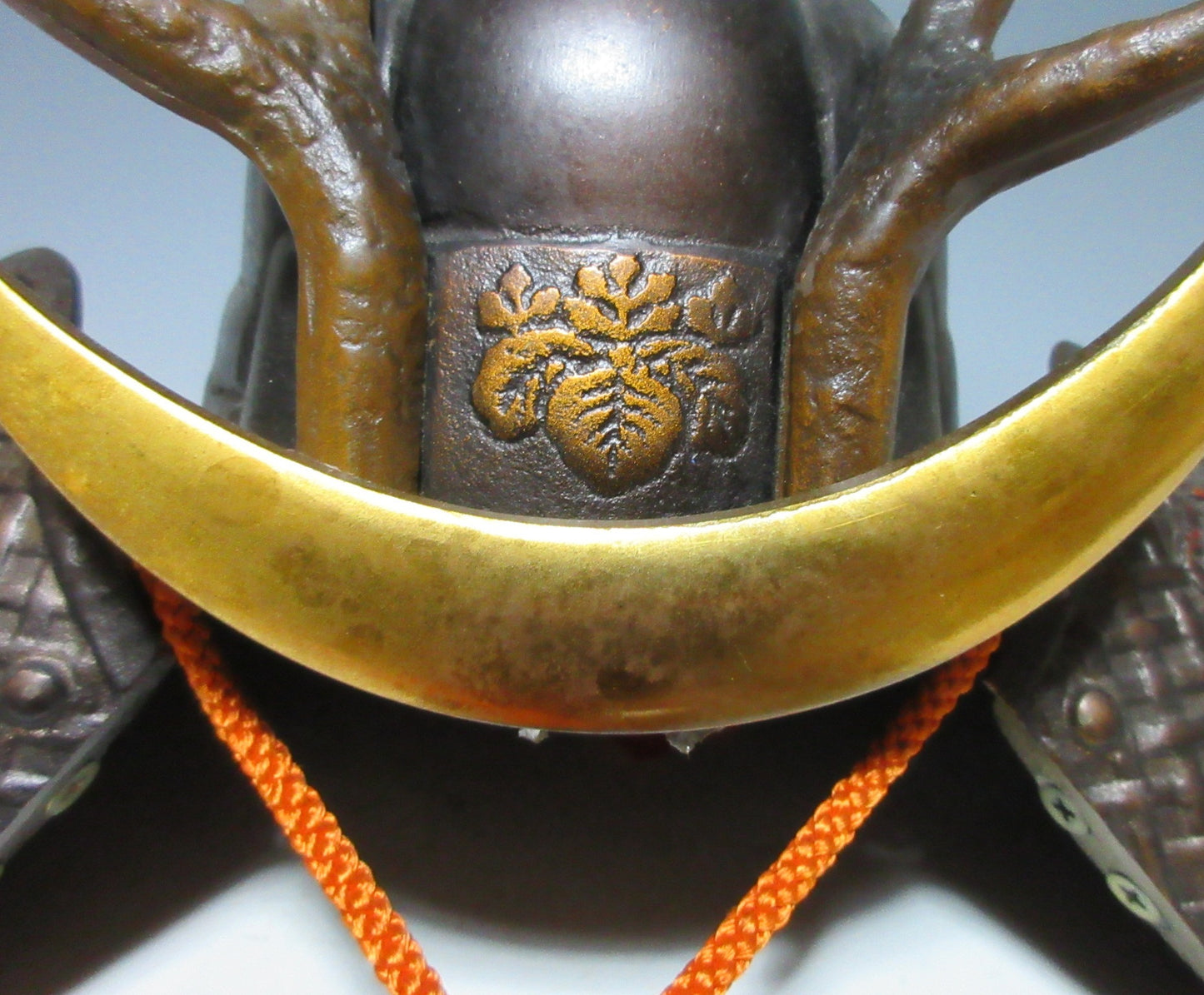 Yamanaka Shikanosuke Antler Kabuto Okimono