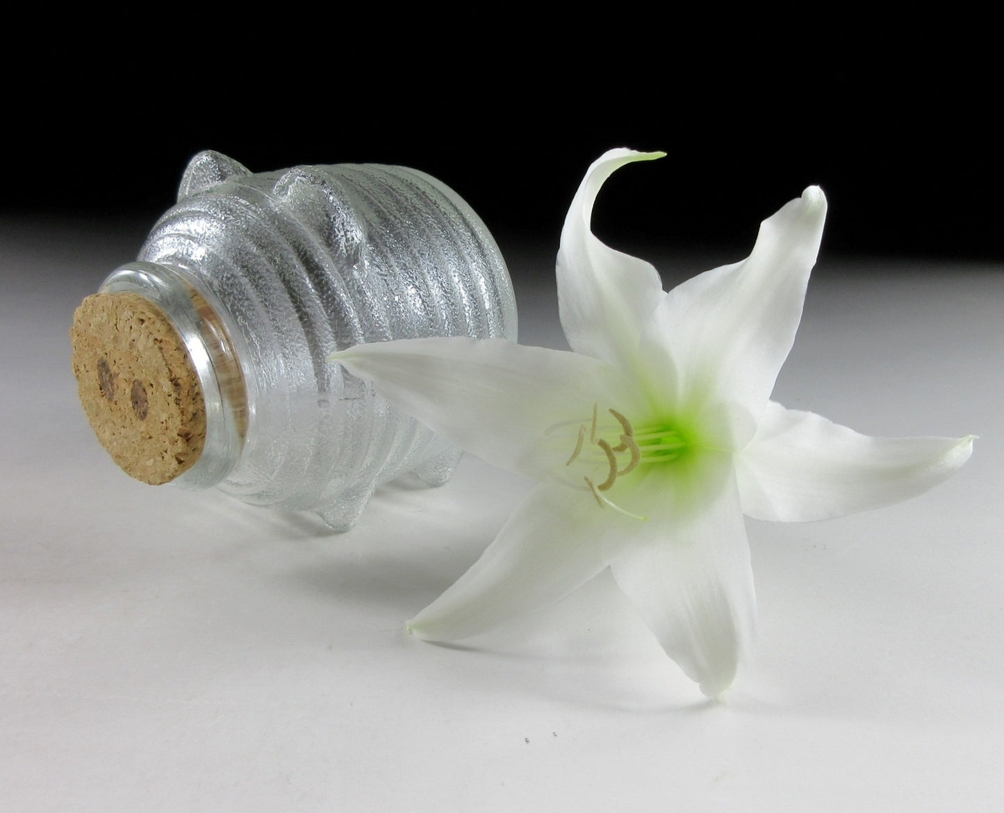 SMALL Glass Sweets Container