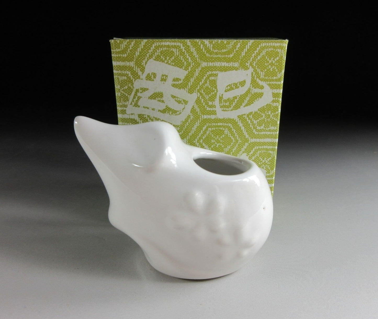 Hakuji Glaze Year of the Rat Toothpick Holder
