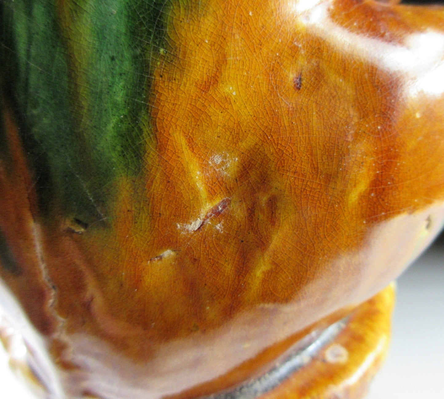 Chinese Tang Sancai Glaze Lion Ornament