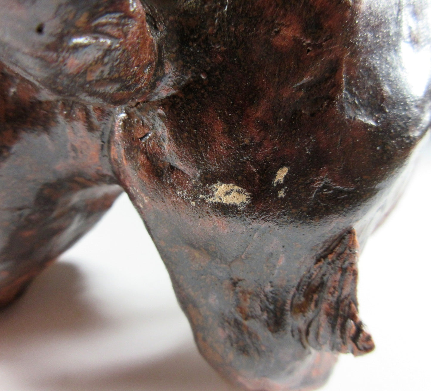 Seto-ware Foo Lion Okimono
