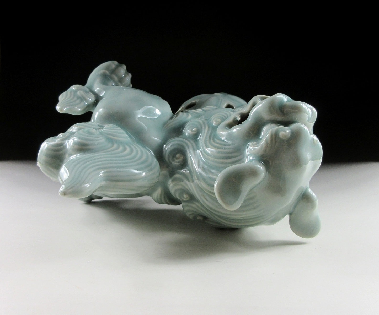Sanda-ware Foo Lion Okimono