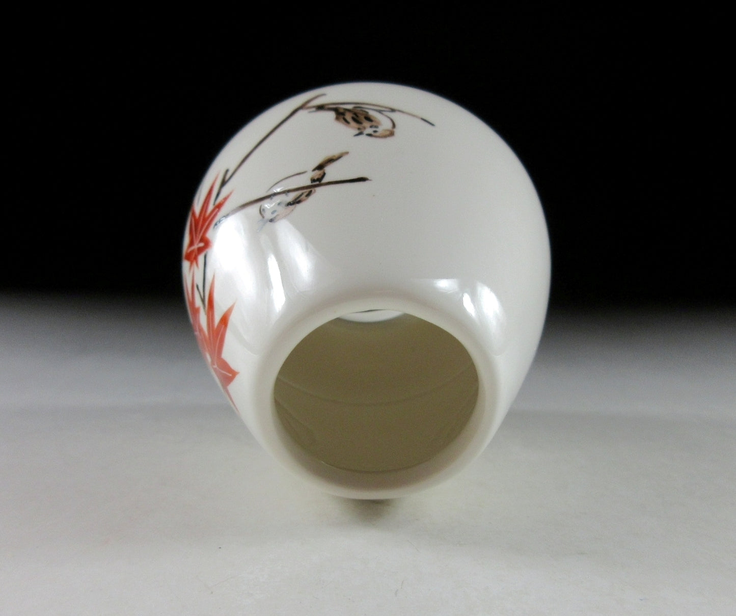Yagi Kaiho Autumn Chawan and Kusenaoshi
