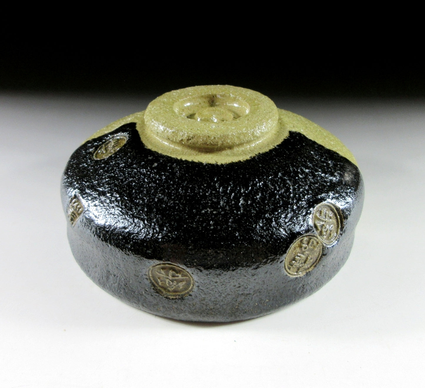 Ito Keiraku Su-in Stamp Hira Chawan