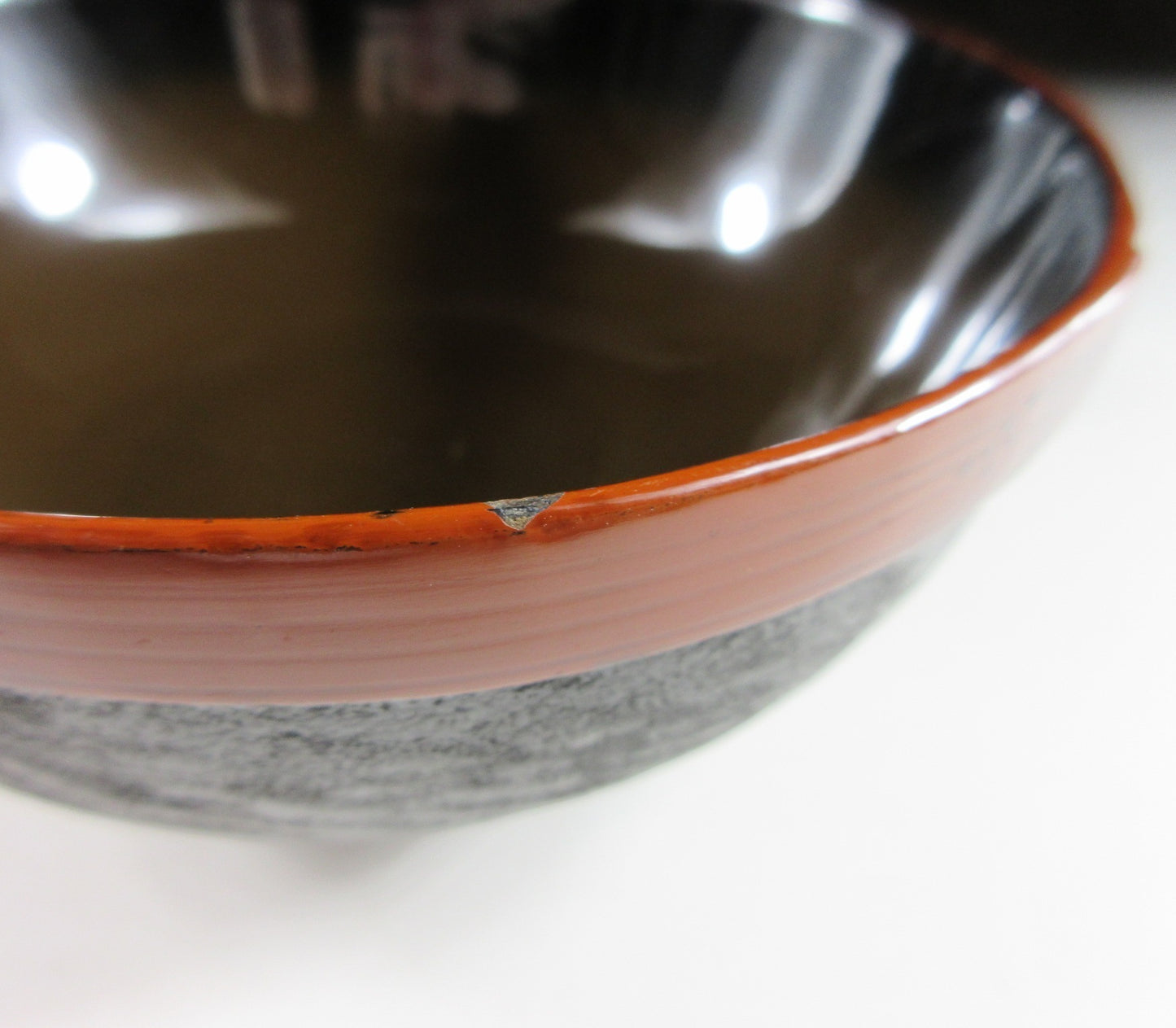 Niigata Take and Ishime-nuri Lacquerware Bowl