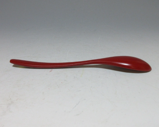 Hidehira-nuri Lacquerware Bowl with Spoon