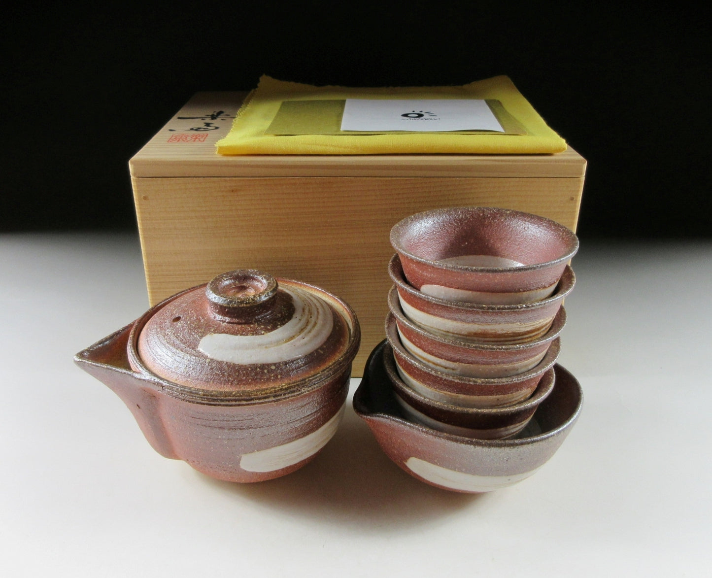 Takahashi Rakusai IV Wood Fired Tea Set