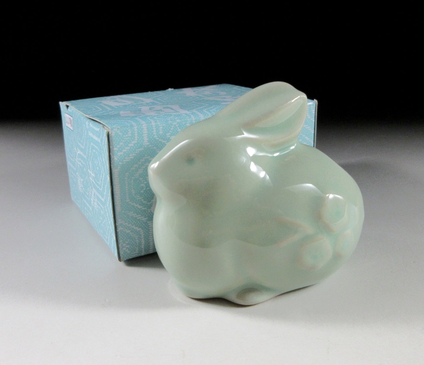 Celadon Year of the Rabbit Toothpick Holder