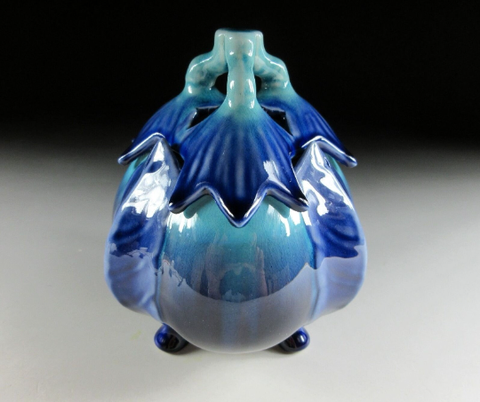 Kato Akio Kutani-ware Incense Burner
