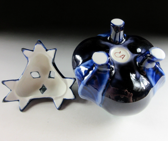 Kato Akio Kutani-ware Incense Burner