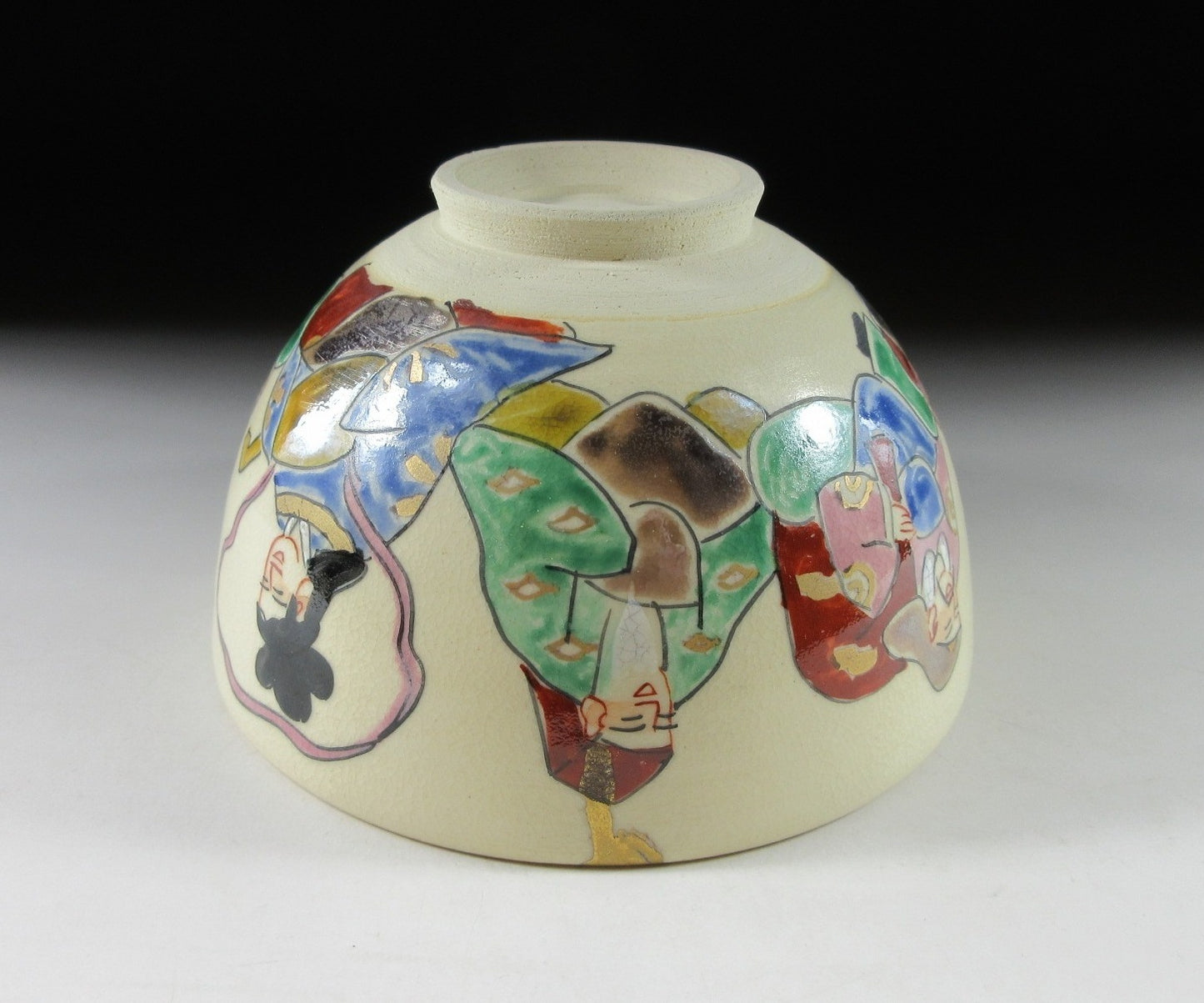 Kyo-ware Shichifukujin Chawan