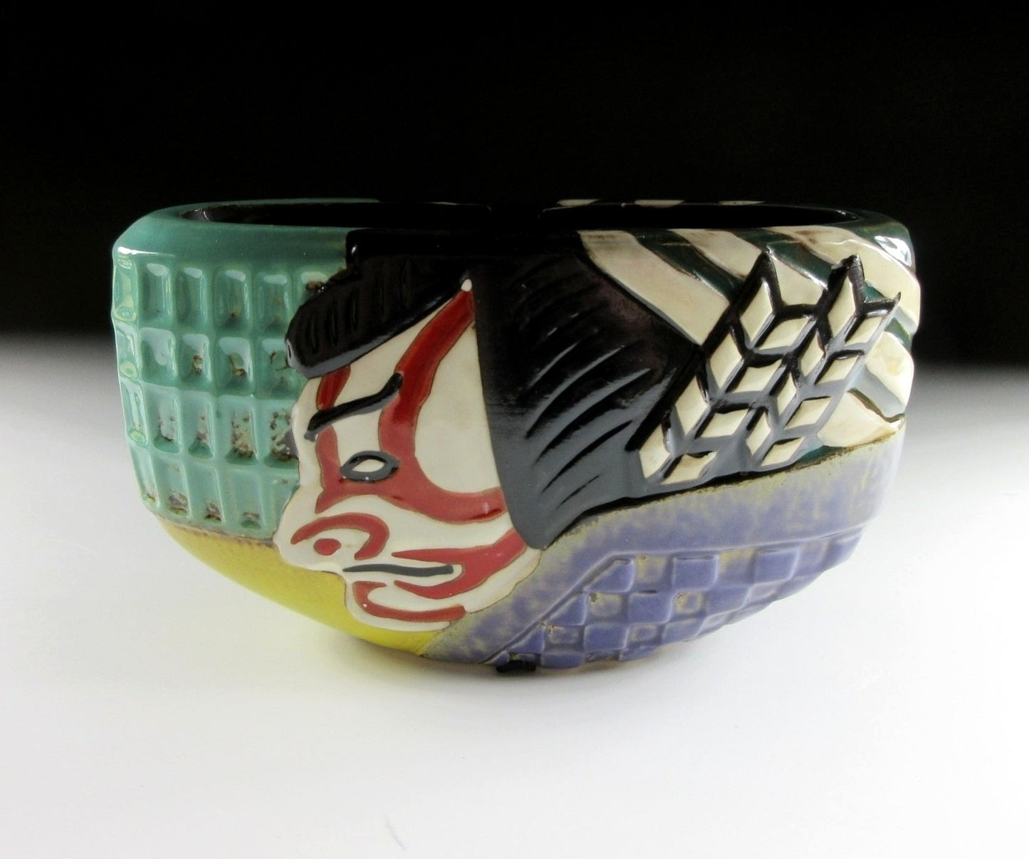 Kabuki Themed Mosquito Coil Holder