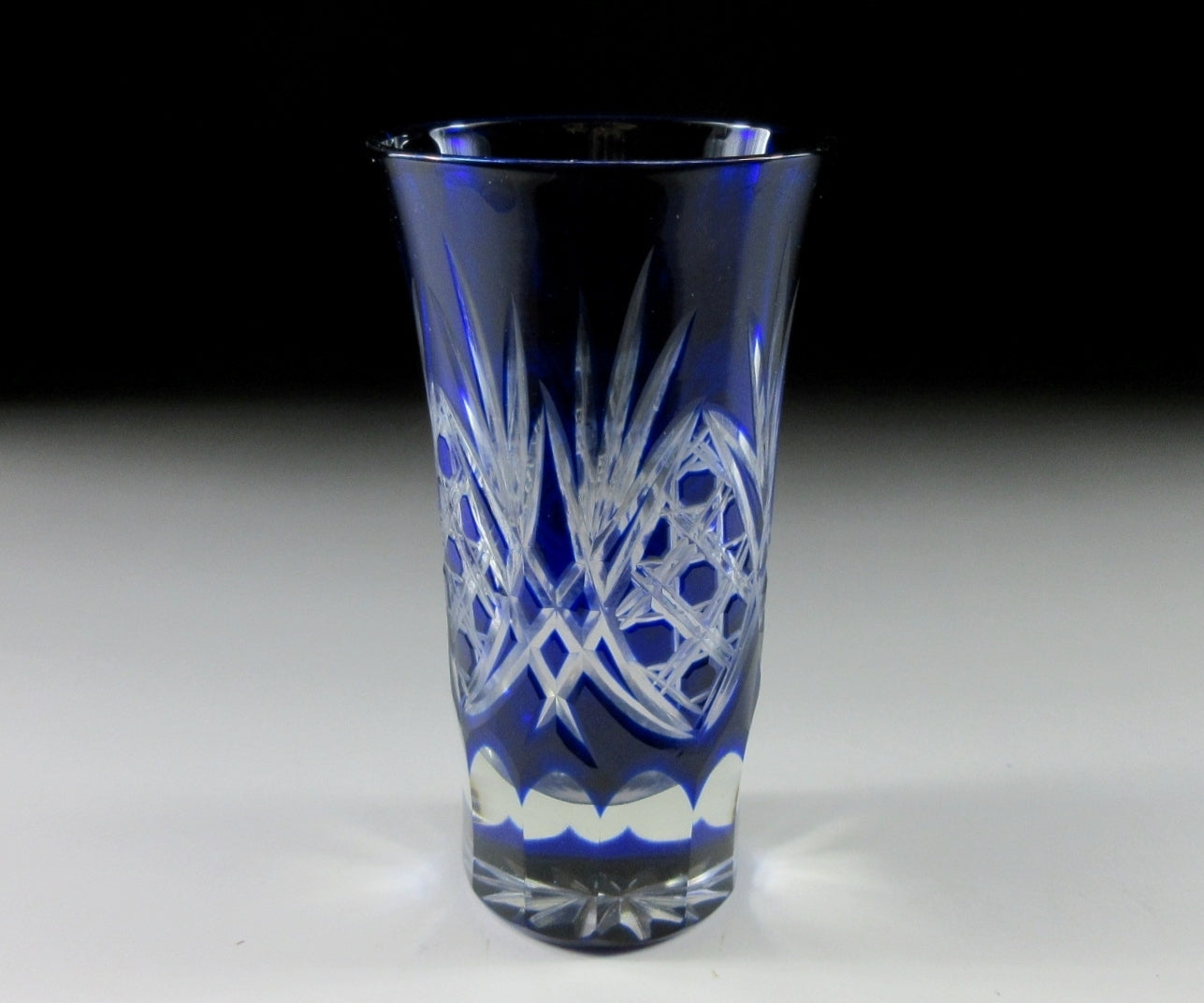 Small Vintage Kiriko Glass