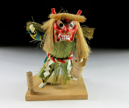 Vintage Namahage Okimono