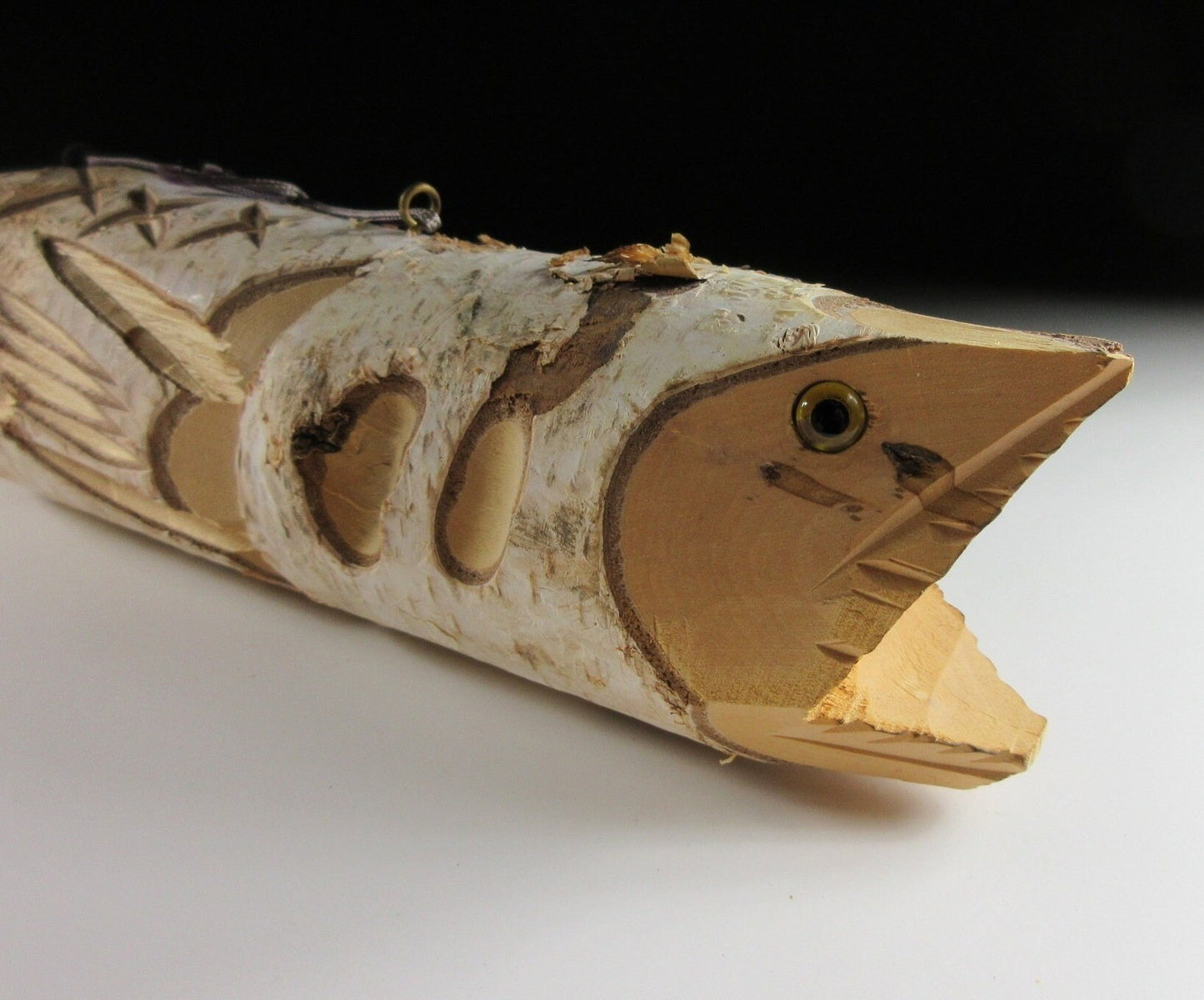 Wooden Fish Ornament #1