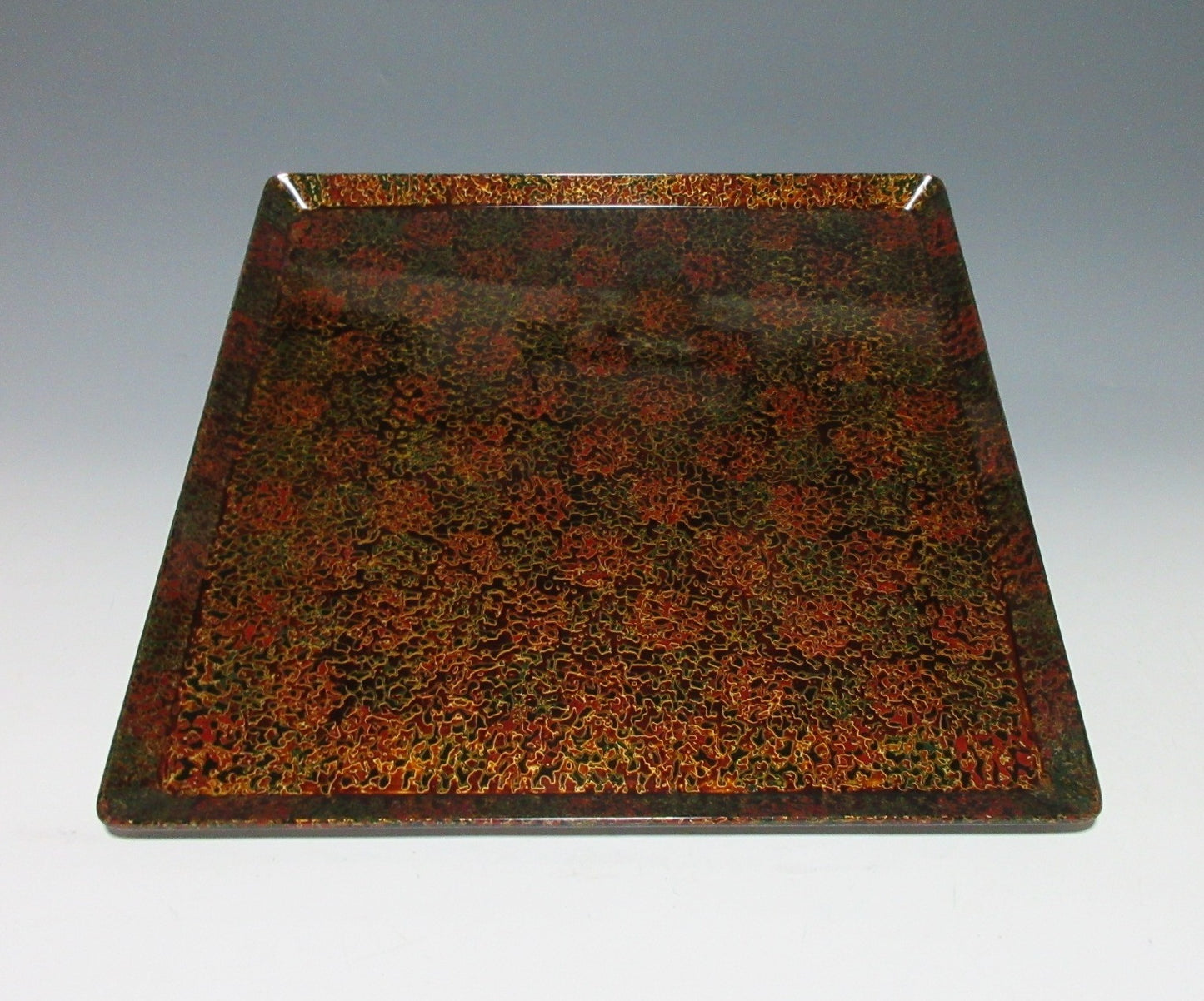 LARGE Tsugaru Lacquerware Tray #1