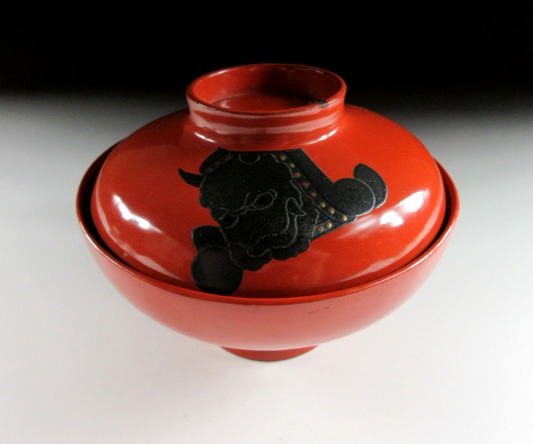 Onigawara Lacquer Bowl