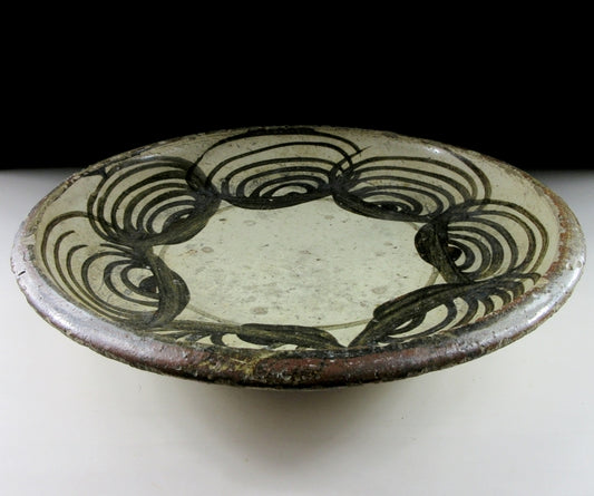 Large Edo Antique Umanome Plate