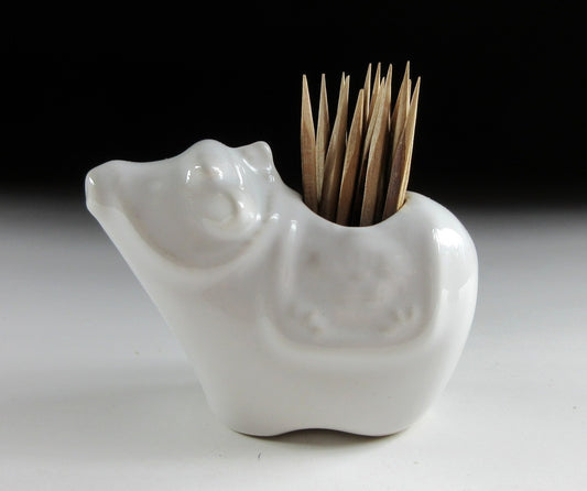 Hakuji Year of the Ox Toothpick Holder