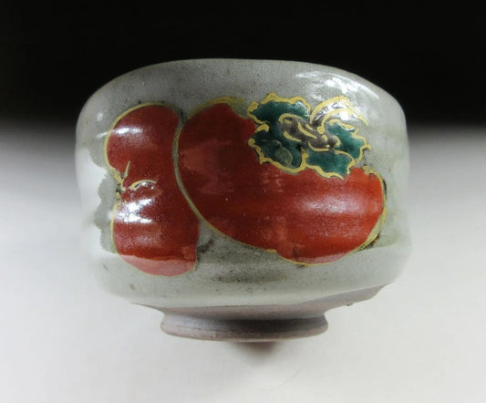 Shibakusa Ryuzo Persimmon Chawan