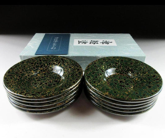 Tsugaru Lacquerware Chataku Set
