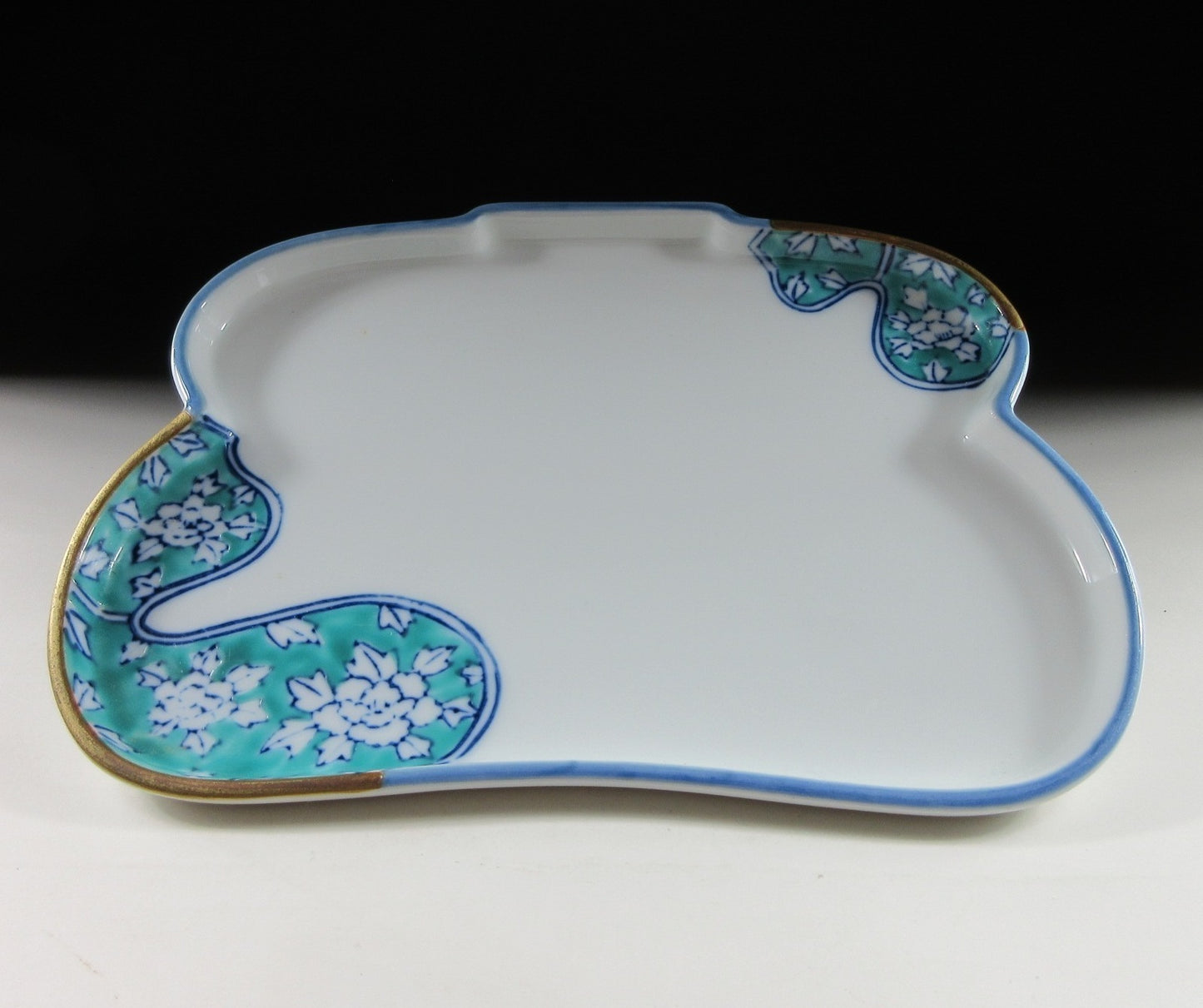 Arita-ware Hyotan Shaped Plate