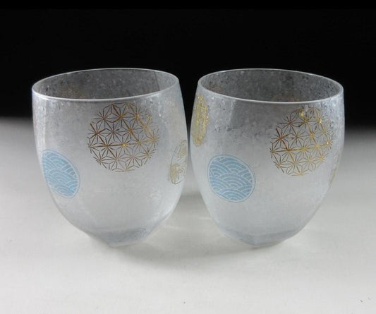 Pair of Ishizuka Beer Glasses