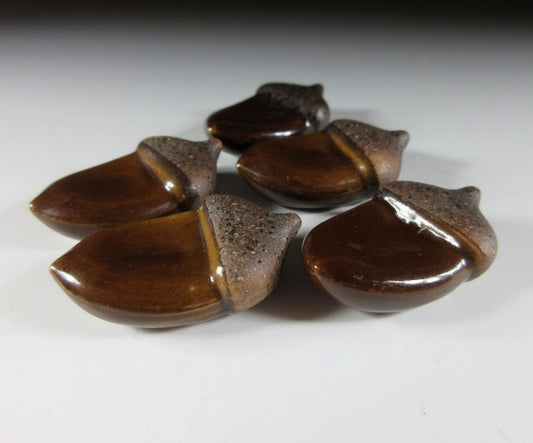 Set of Five Acorn Hashioki