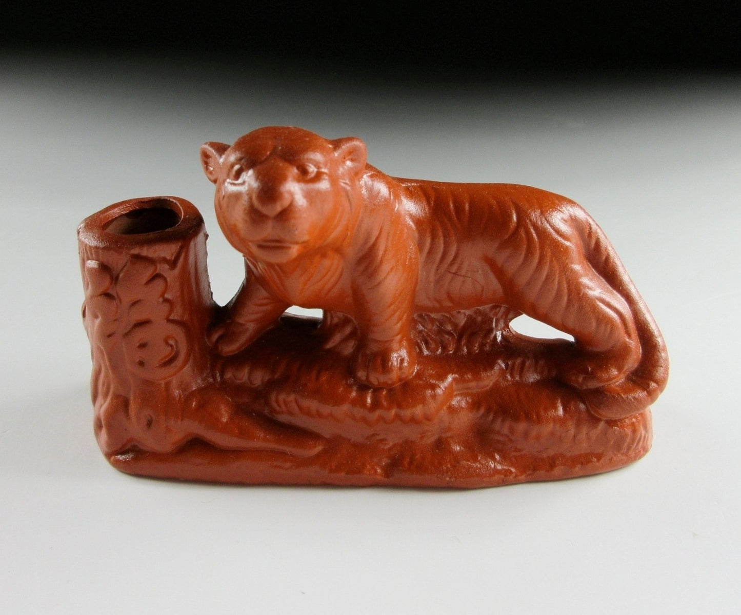 Tokoname Tiger Toothpick Holder