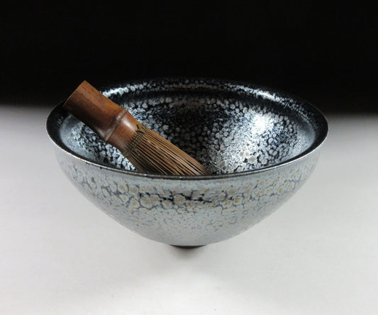 Suzuki Akira Yuteki Tenmoku Chawan