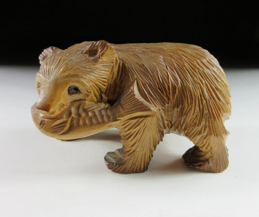 SMALL Higuma Bear Carving