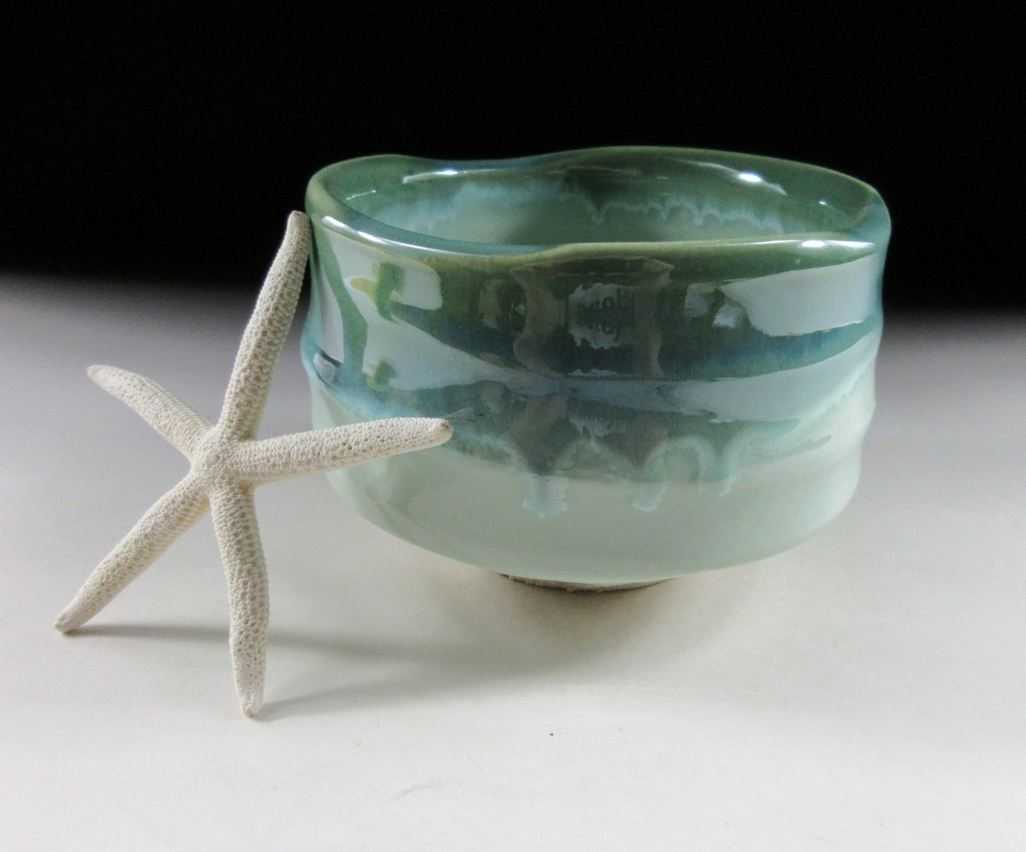 Kato Eichi Sea Colour Chawan